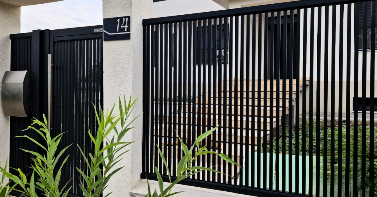 gard din aluminiu culori RAL finisaje iSTRUCT pret